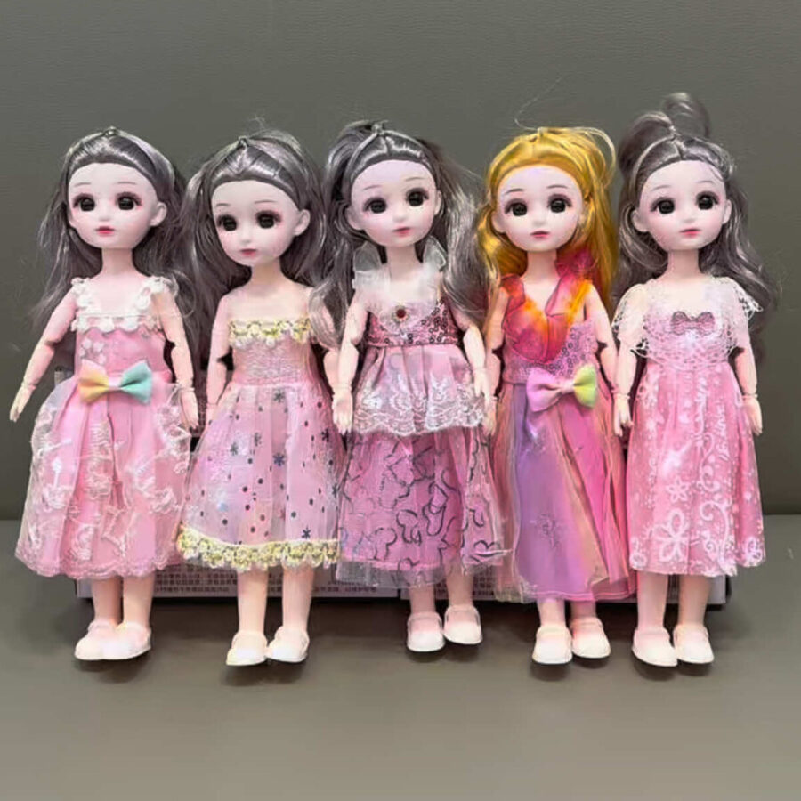Búp bê công chúa 29cm – khớp xoay, mắt ngọc