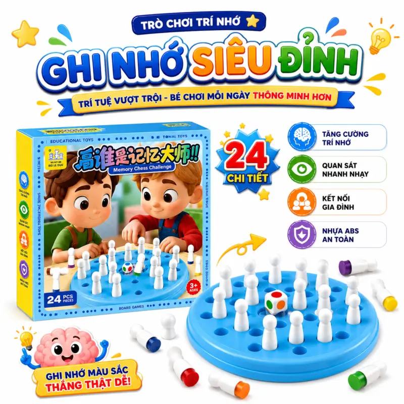 Trò chơi ghi nhớ màu sắc cho bé — Trò chơi ghi nhớ màu sắc cho bé
