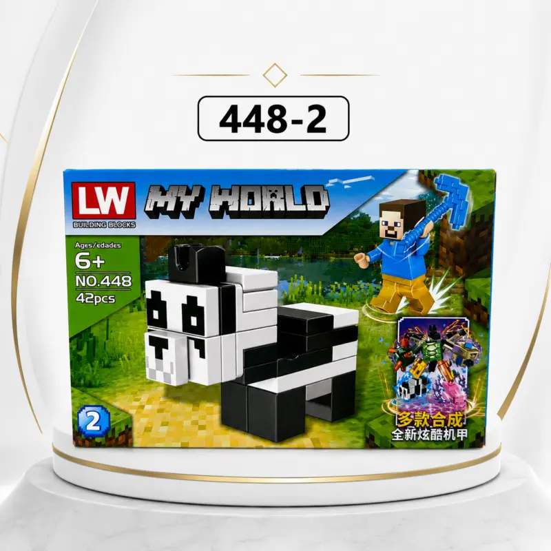 Bộ đồ chơi xếp hình My World 8 mẫu — Bộ đồ chơi xếp hình My World 8 mẫu