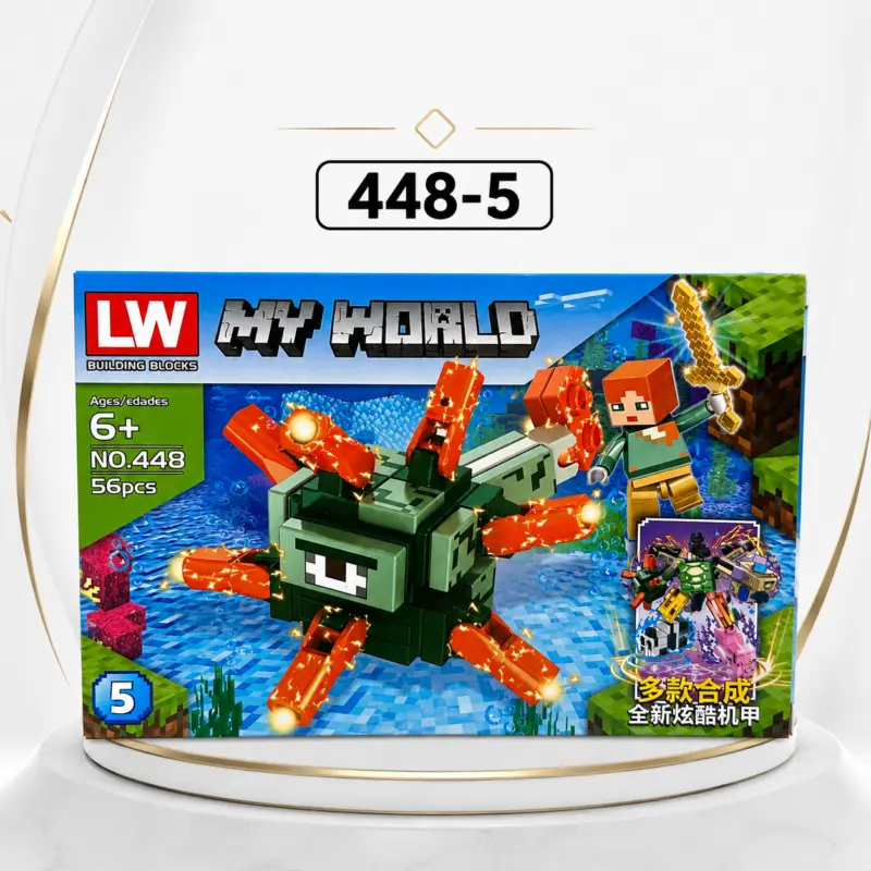 Bộ đồ chơi xếp hình My World 8 mẫu — Bộ đồ chơi xếp hình My World 8 mẫu