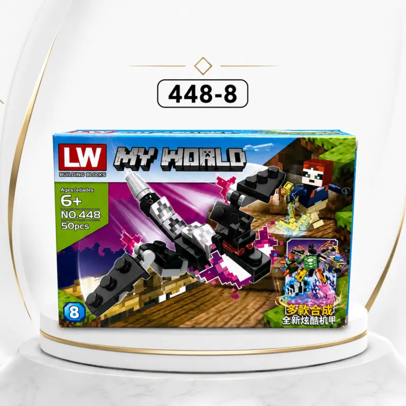Bộ đồ chơi xếp hình My World 8 mẫu — Bộ đồ chơi xếp hình My World 8 mẫu