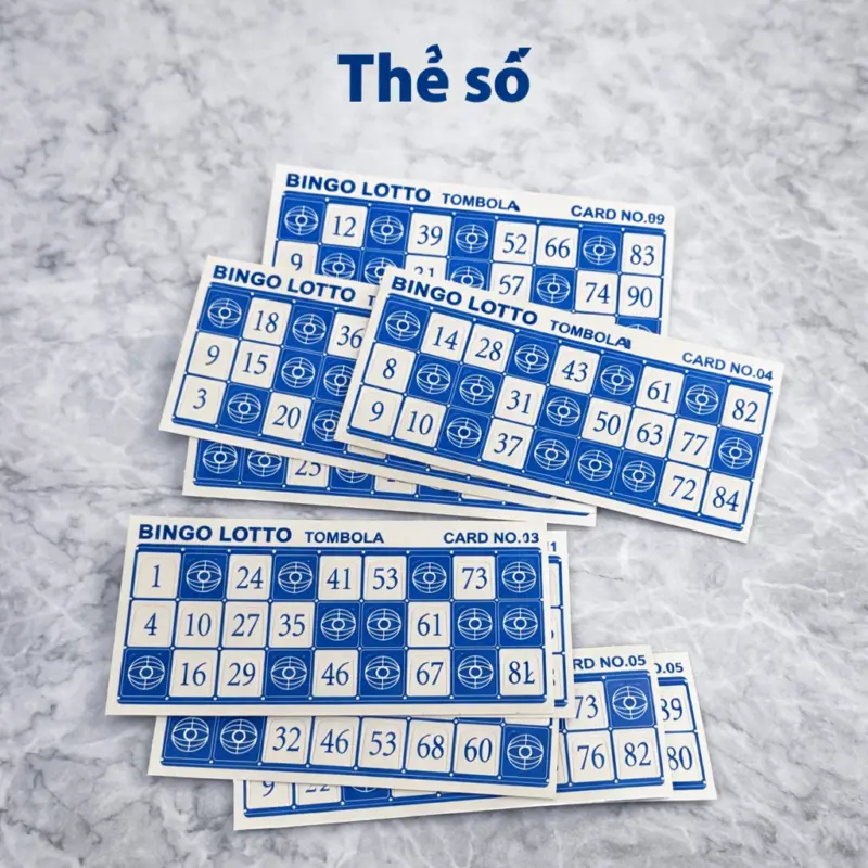 Bộ trò chơi lồng quay Bingo Lotto 90 số — Bộ trò chơi lồng quay Bingo Lotto 90 số