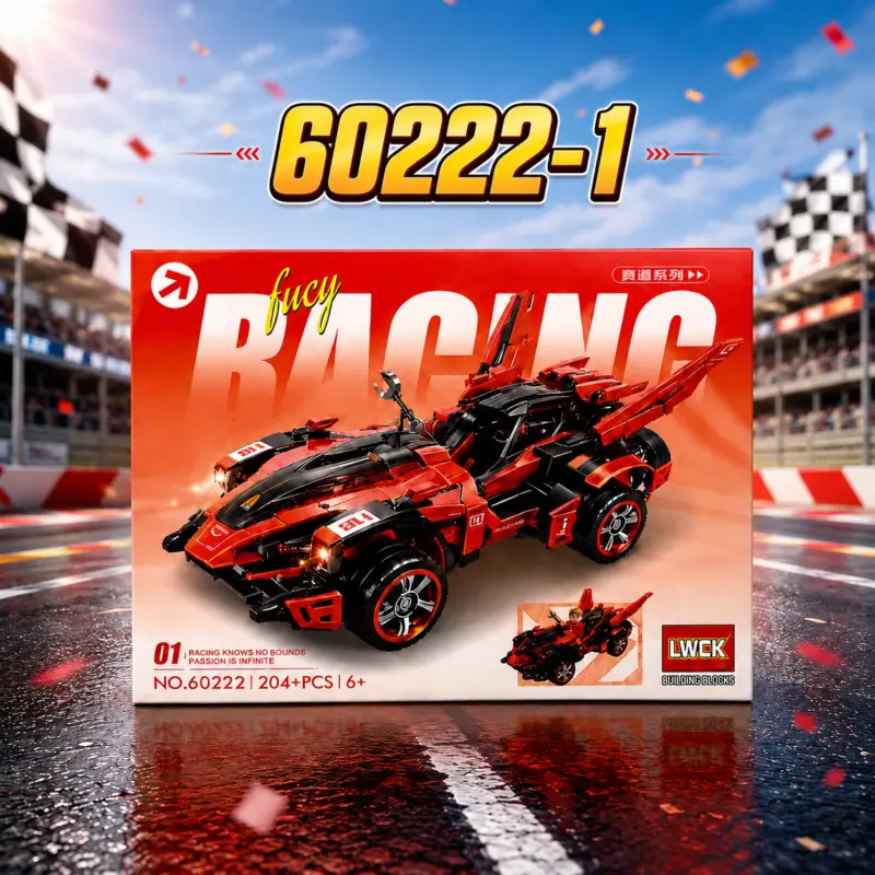 Bộ xếp hình Racing 4 mẫu xe đua — Bộ xếp hình Racing 4 mẫu xe đua