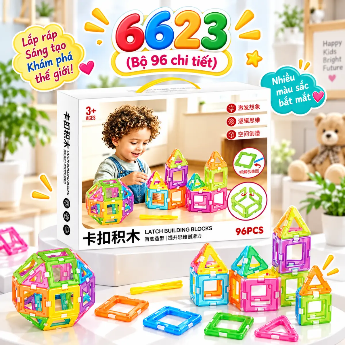 BỘ LẮP GHÉP SẮC MÀU