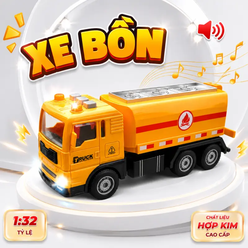 Xe công trình mô hình hợp kim tỷ lệ 1:32 — Xe công trình mô hình hợp kim tỷ lệ 1:32