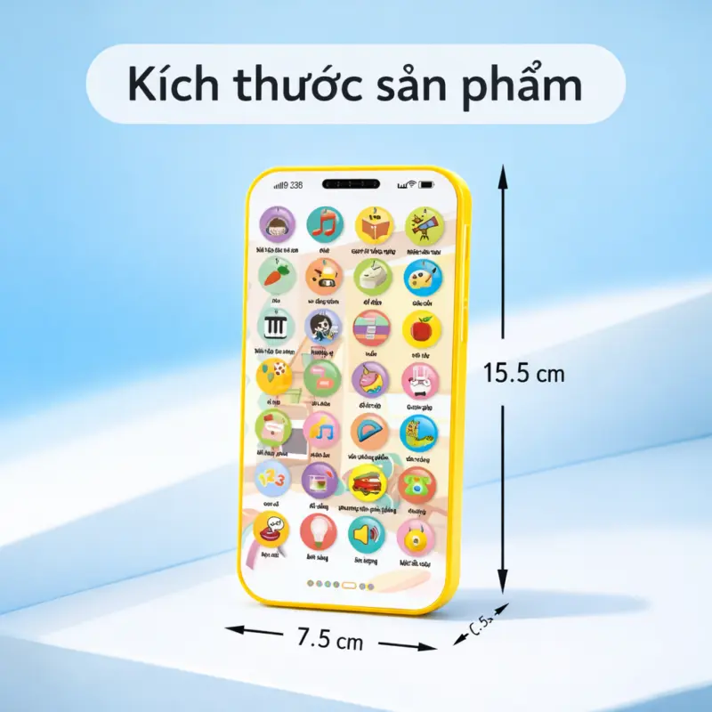 Điện thoại đồ chơi 28 phím phát nhạc cho bé — Điện thoại đồ chơi 28 phím phát nhạc cho bé