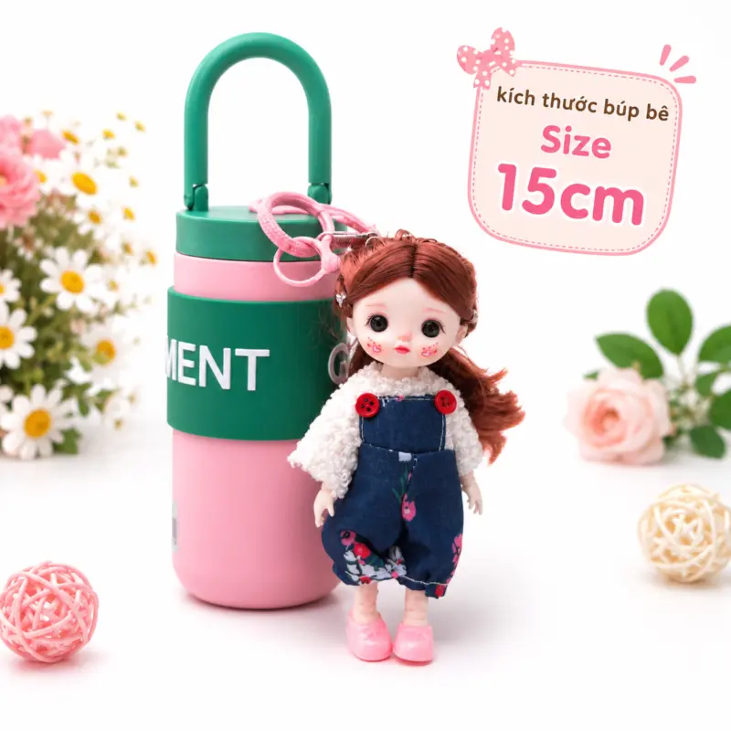 Charm búp bê móc khoá treo balo, túi xách — Charm búp bê móc khoá treo balo, túi xách