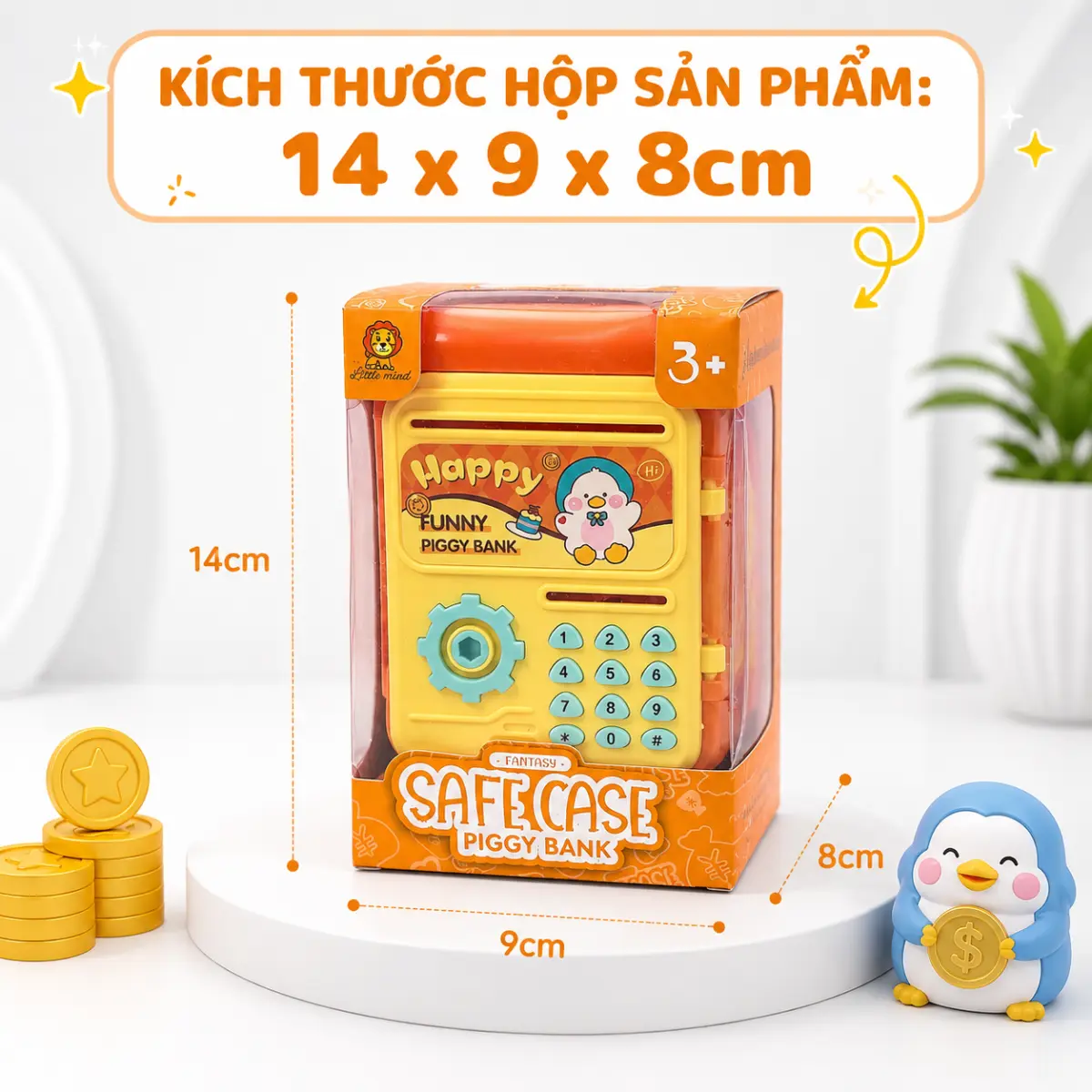 KÉT ĐỰNG TIỀN MINI TIỆN LỢI