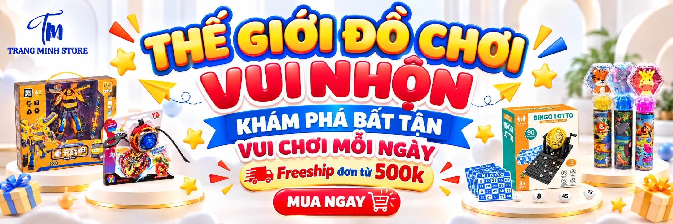 Thế giới đồ chơi vui nhộn