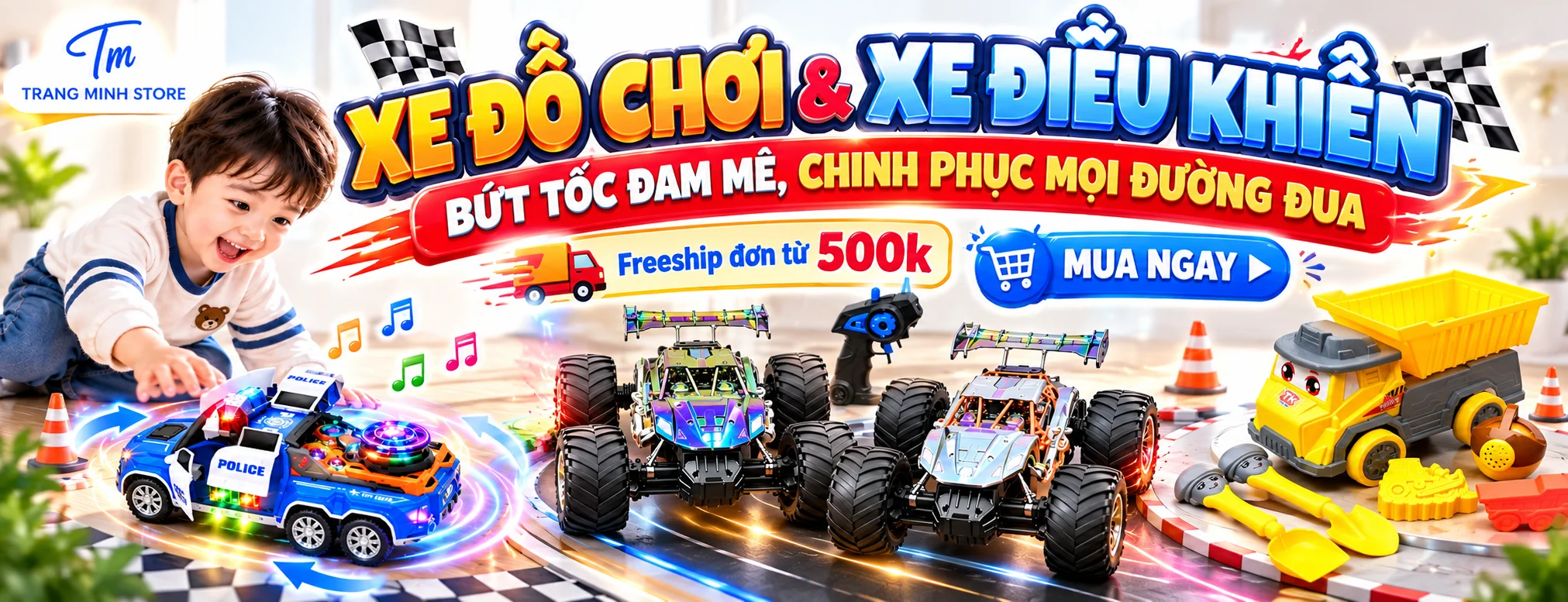 Xe đồ chơi & xe điều khiển